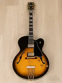 Электрогитара полуакустическая Gibson ES-350T Limited Edition HH Sunburst w/case USA 1992