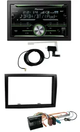 Pioneer CD USB MP3 Bluetooth 2DIN DAB Autoradio für Citroen Jumper 06-11 schwarz