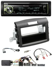 Pioneer DAB USB MP3 Lenkrad CD Autoradio für Honda CR-V ab 2013 schwarz