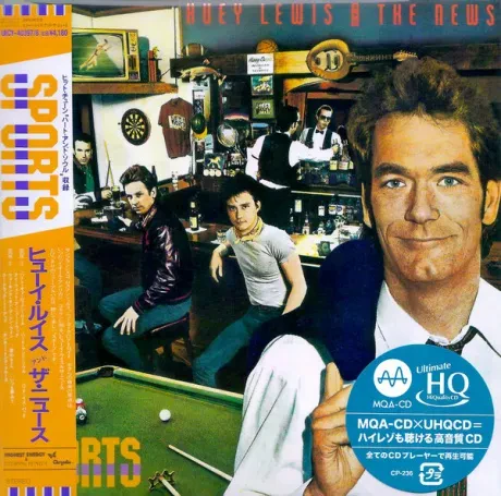 HUEY LEWIS & THE NEWS - Sports (2CD, Japan)