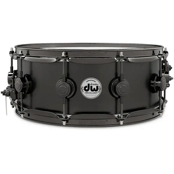 Малый барабан DW Collectors Brass 14x5.5 Satin Black