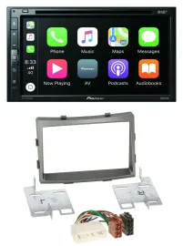 Автомагнитола для SsangYong Rodius (с 2013) Pioneer 2DIN DVD DAB Bluetooth USB MP3