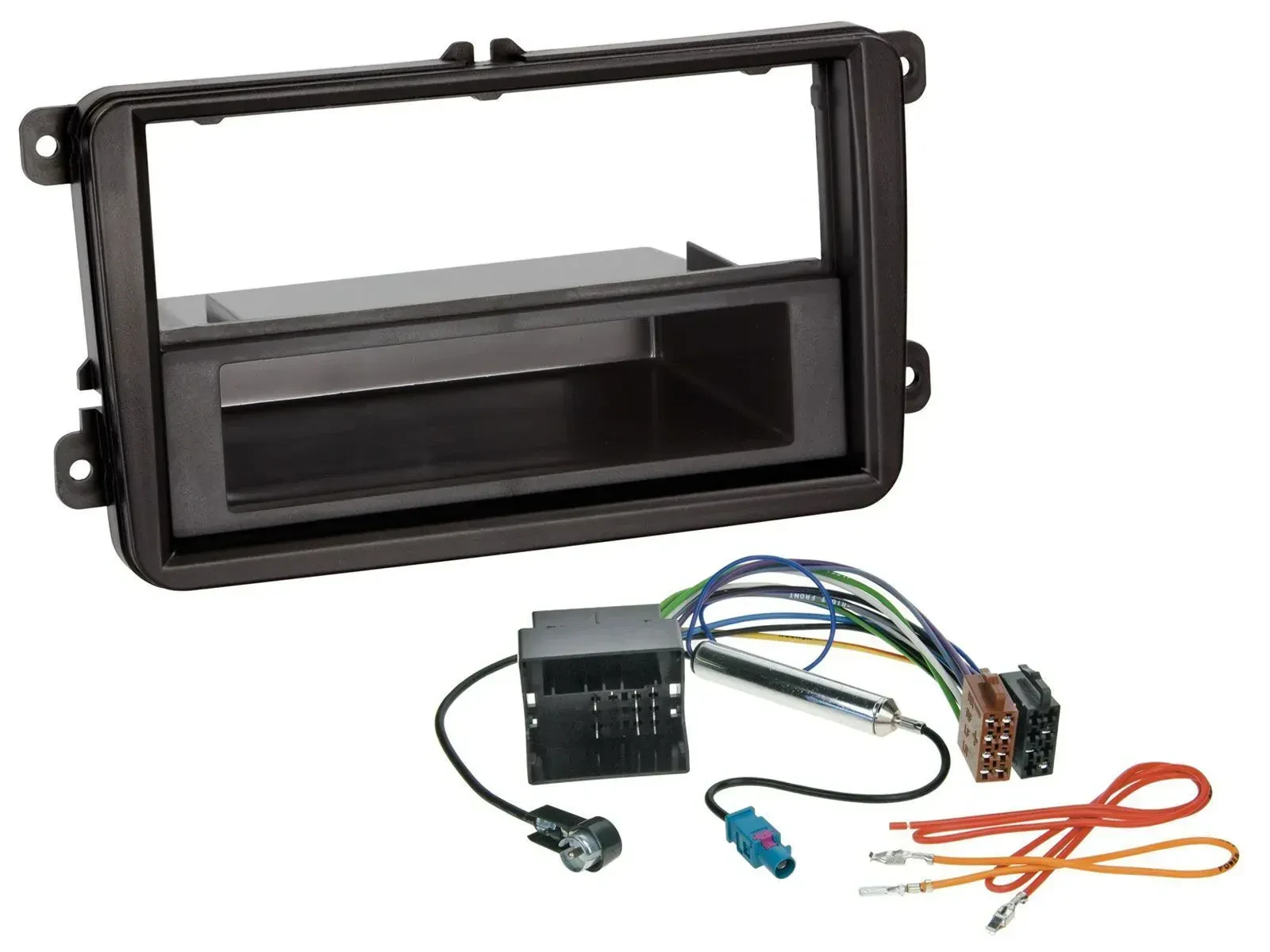 Установочный комплект для автомагнитолы Caraudio24 DIN для VW Caddy/Golf V/VI/Jetta (с 2003) (набор)