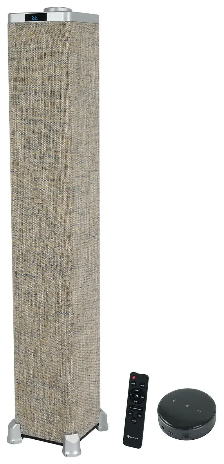 Активная акустическая система Rockville ONE-TOWER BG (набор) Bluetooth, с Wiim Mini Smart Wi-Fi Streaming Receiver