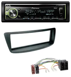Pioneer DAB USB MP3 AUX CD Autoradio für Citroen C1 Peugeot 107 (05-14)