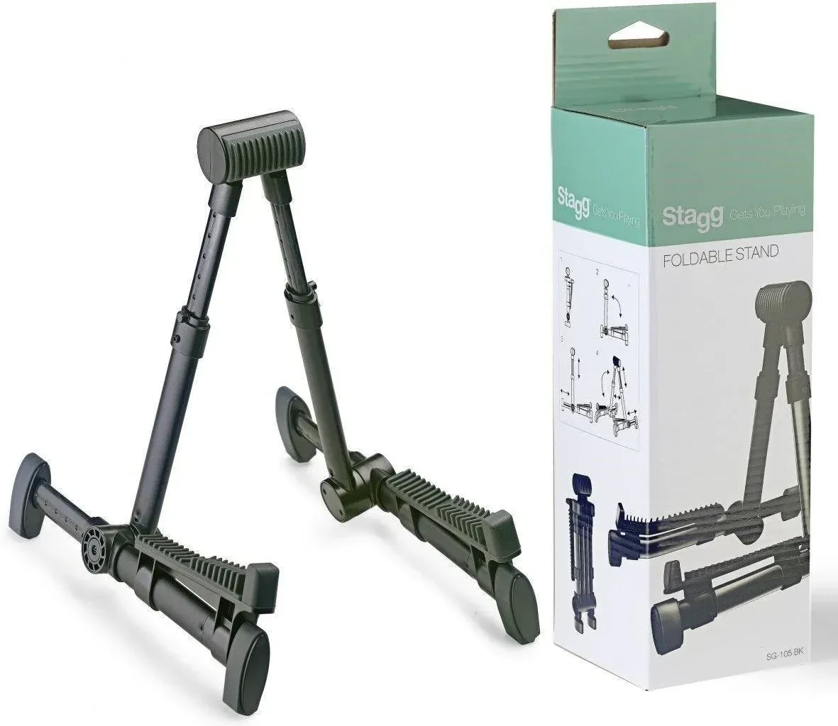 Стойка для гитары Stagg SG-105 Black