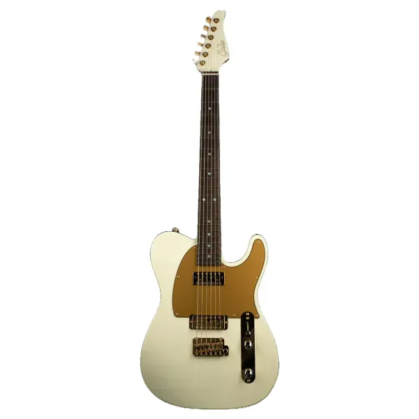 Электрогитара Suhr Classic T Gold Foil Mateus Asato Signature MA White