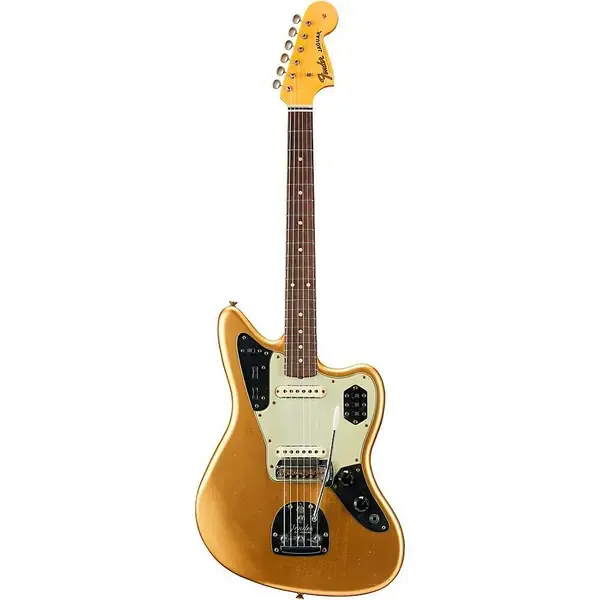 Электрогитара Fender Custom Shop 1963 Jaguar Journeyman Relic Aged Aztec Gold
