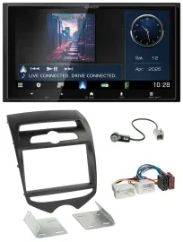 Автомагнитола для Hyundai ix20 (с 2010) Kenwood 2DIN, Bluetooth, USB, DAB, MP3