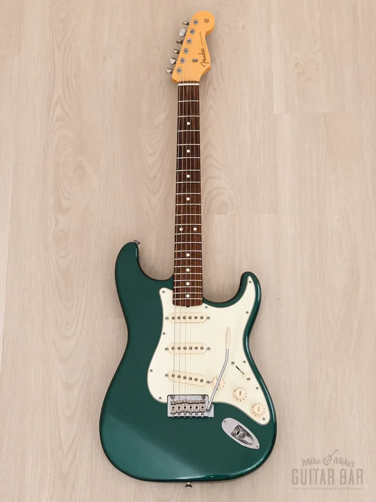 Электрогитара Fender Hybrid 60s Stratocaster FSR SSS Sherwood Green w/gigbag Japan 2017