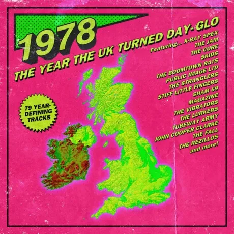 VARIOUS ARTISTS - 1978 (The Year The UK Turned Day-Glo) (3CD, Box)