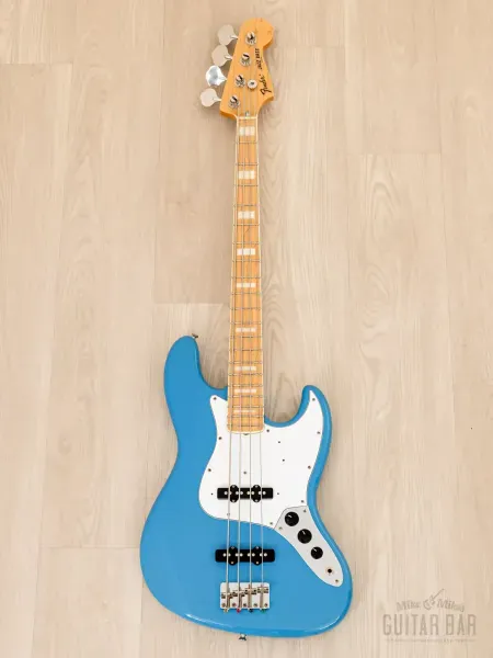 Бас-гитара Fender Traditional 70s Jazz Bass JJ California Blue w/gigbag Japan 2017