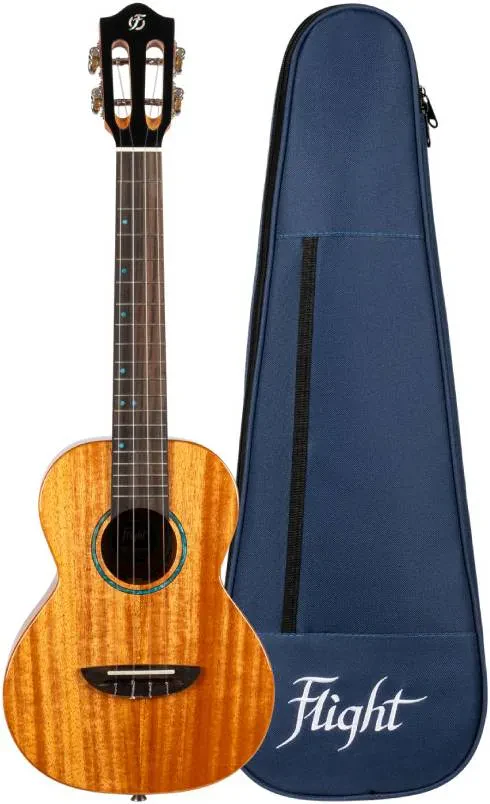 Укулеле FLIGHT IRIS Tinta Tenor NA из массива красного дерева, глянцевое покрытие