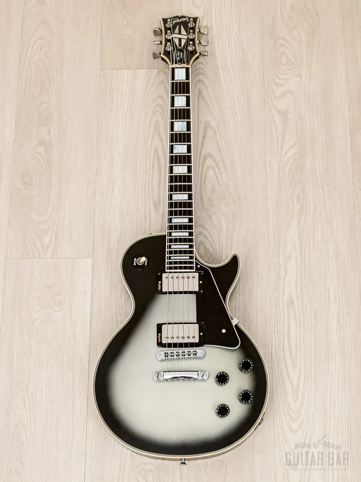 Электрогитара Gibson Les Paul Custom HH Silverburst w/case USA 1984