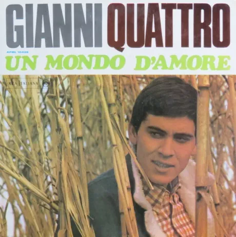 GIANNI MORANDI - Gianni Quattro - Un Mondo D'Amore (LP , Used)
