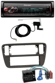 Pioneer Bluetooth DAB USB MP3 Autoradio für Seat Mii (ab 2011)