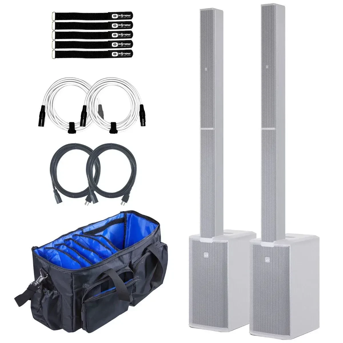 Активная акустическая система LD Systems MAUI 11 G3 MIX колонная белая с цифровым микшером (набор, пара)