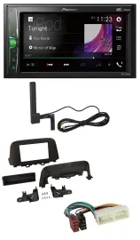 Pioneer MP3 DAB AUX 2DIN Bluetooth Autoradio für Hyundai Kona (ab 2018)