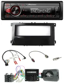 Pioneer Bluetooth USB DAB Lenkrad Autoradio für Ford Galaxy Focus C-Max Can ab 2