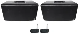 2) Mackie FreePlay LIVE 150w Bluetooth Rechargeable DJ PA Speakers+Wireless Link
