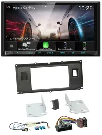 Kenwood MP3 2DIN USB DAB Bluetooth Autoradio für Land Rover Evoque Blindstopfen