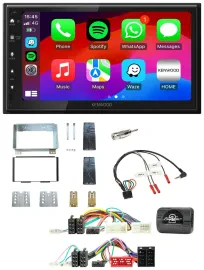 Kenwood Lenkrad USB DAB 2DIN Bluetooth Autoradio für KIA Carnival II VQ 2006-201