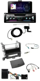 Pioneer DAB Bluetooth Lenkrad USB Autoradio für Opel Tourer Zafira ab 2013 jet b