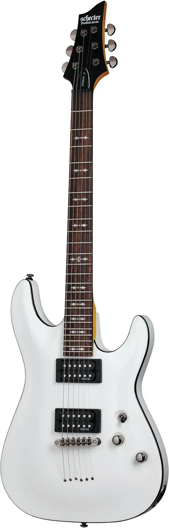 Б/У Электрогитара Schecter Omen 6 VWH Vintage White