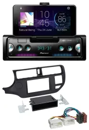 Автомагнитола Pioneer USB MP3 Bluetooth DAB для Kia Rio (UB 2011–2014) черная