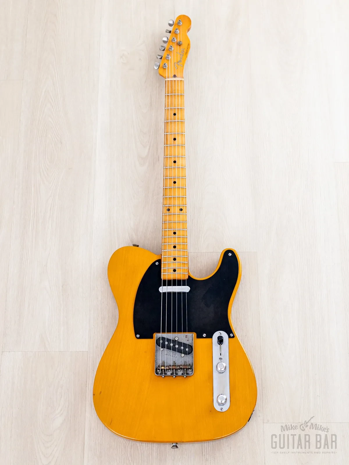 Электрогитара Fender Telecaster 1952 Vintage Reissue TL52-65 SS Butterscotch Blonde w/case Japan 1984