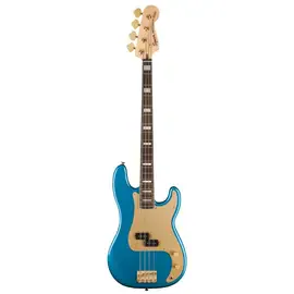 Бас-гитара Squier 40th Anniversary Precision Bass Laurel Gold Edition FB Lake Placid Blue