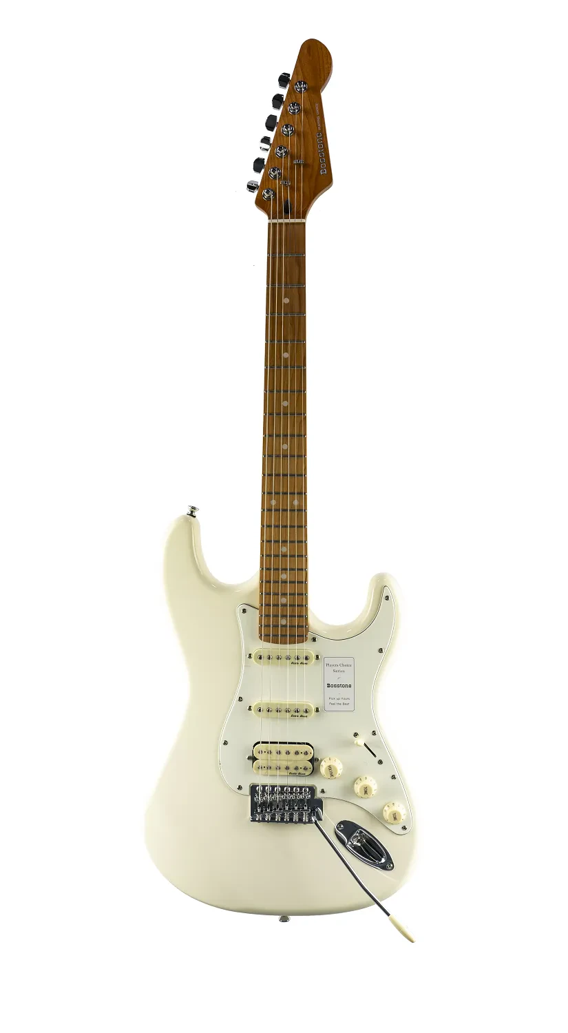 Электрогитара Bosstone SEG-04 WH 6 струн, HSS, цвет белый