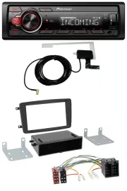 Автомагнитола для Mercedes C‑Class/CLK/Vito/Viano Pioneer MP3/CD/USB/AUX, DAB
