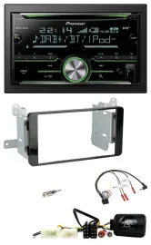 Автомагнитола Pioneer 2DIN, Bluetooth, DAB, USB, CD для Mitsubishi L200 (с 10/2020)