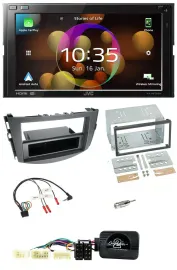 JVC DAB Lenkrad 2DIN Bluetooth USB Autoradio für Toyota RAV 4 2006-2011