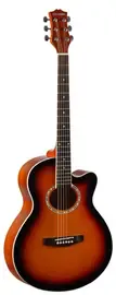 Элекроакустическая гитара Colombo LF-401CEQ/SB санбёрст