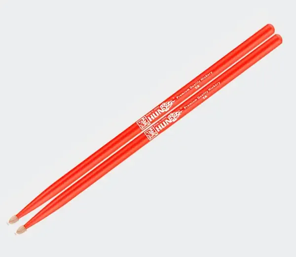 Барабанные палочки HUN 1010100201001 Colored Series 5A Red