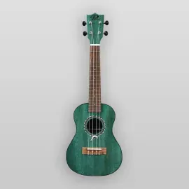 Укулеле Puka PK-DPT тенор, синий, сатиновое покрытие, розетка Dolphin