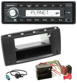 Continental USB MP3 AUX 1DIN Autoradio für Mercedes R-Klasse (W251, 05-12)