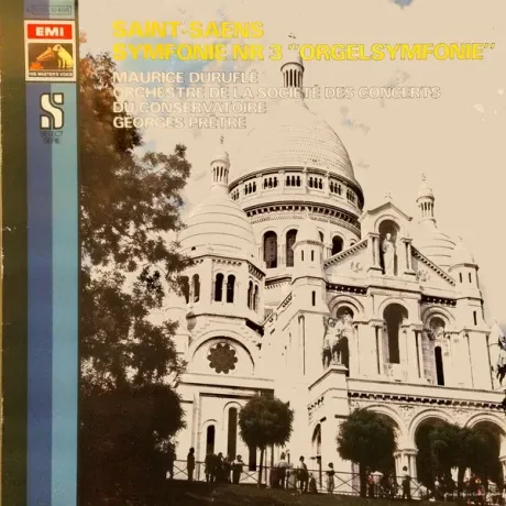 Б/У виниловая пластинка Camille Saint-Saëns – Symphonie N°3 "Orgelsymfonie"