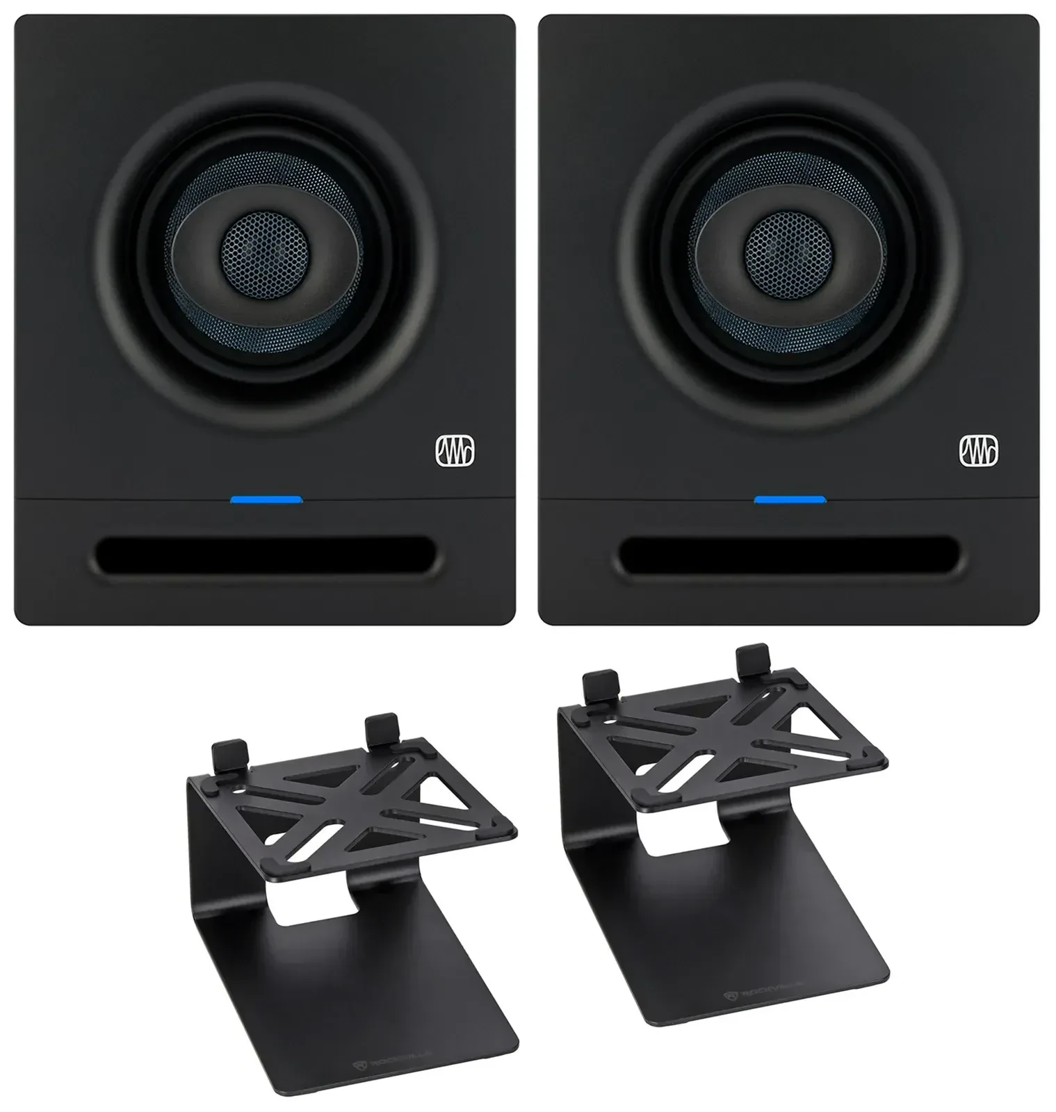 Активный студийный монитор PreSonus Eris Pro 4 Black со стойкой (пара)