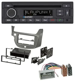 Blaupunkt USB MP3 Bluetooth DAB CD Autoradio für Honda Jazz (ab 2009) - silber