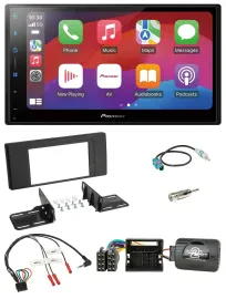 Pioneer DAB USB Lenkrad Bluetooth 2DIN Autoradio für Land Rover Range Rover Vogu