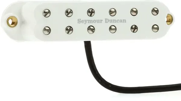 Звукосниматель для электрогитары Seymour Duncan SL59-1b Little '59 Humbucker Strat Bridge White