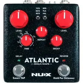 Педаль эффектов для электрогитары Nux NDR-5 Atlantic Delay & Reverb