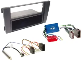 Einbauset DIN Autoradio für Audi A6 C5 01-05 Symphony Aktivsystem Mini ISO