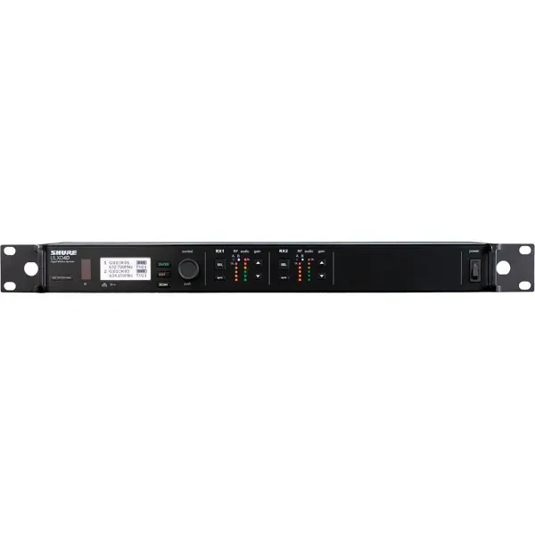 Shure SHURE ULX-D  Digital 2-Channel Receiver with 256-bit AES encryption