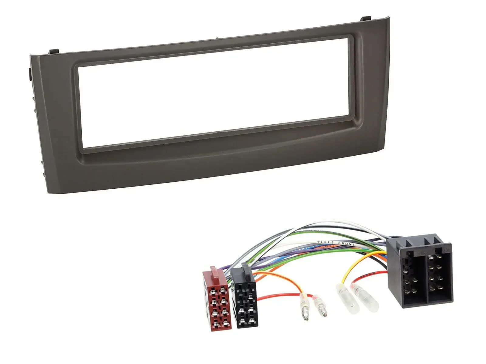 Radioeinbauset DIN Autoradio für Fiat Grande Punto Punto ab 05 schwarz