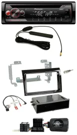 Pioneer CD USB Lenkrad DAB MP3 Autoradio für Fiat Ducato 2006-2008 piano