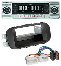 Dietz Bluetooth MP3 DAB USB Autoradio für Kia Soul (PS ab 2014) schwarz